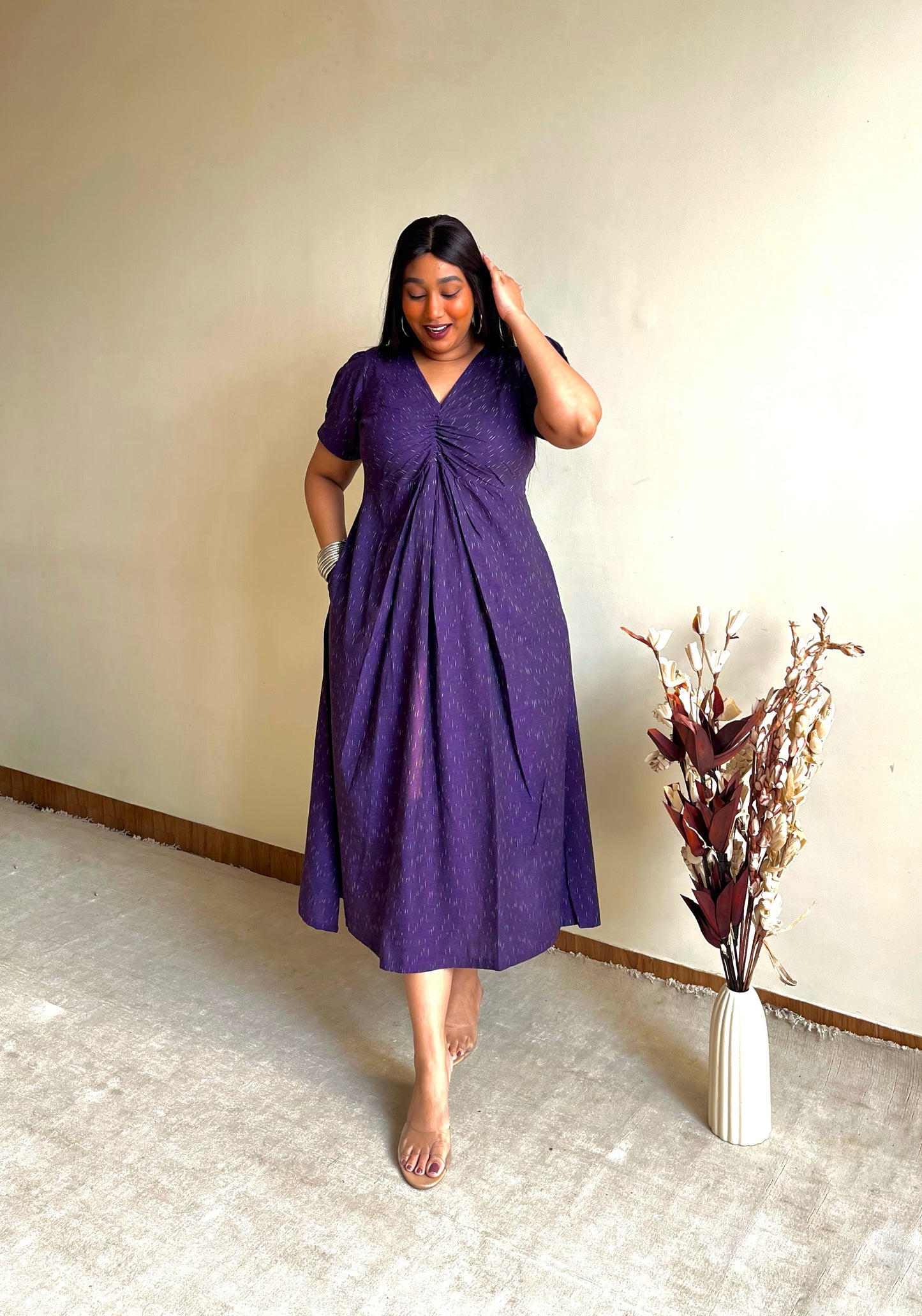 Amethyst Purple Knot Dress