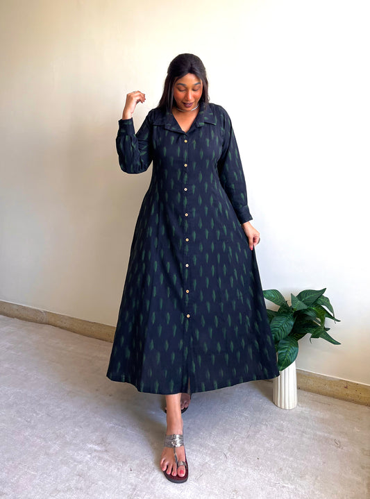 Sehar A-line Shirt Dress