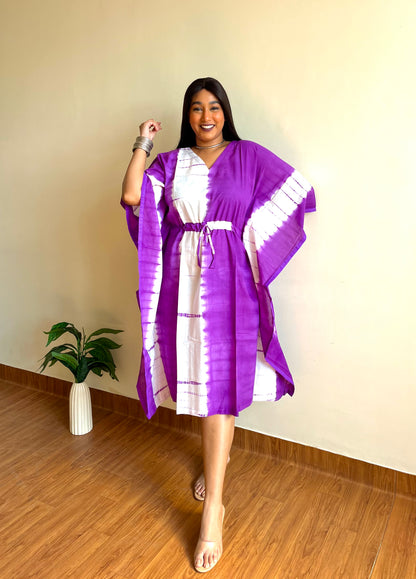 Purple Dye Kaftan