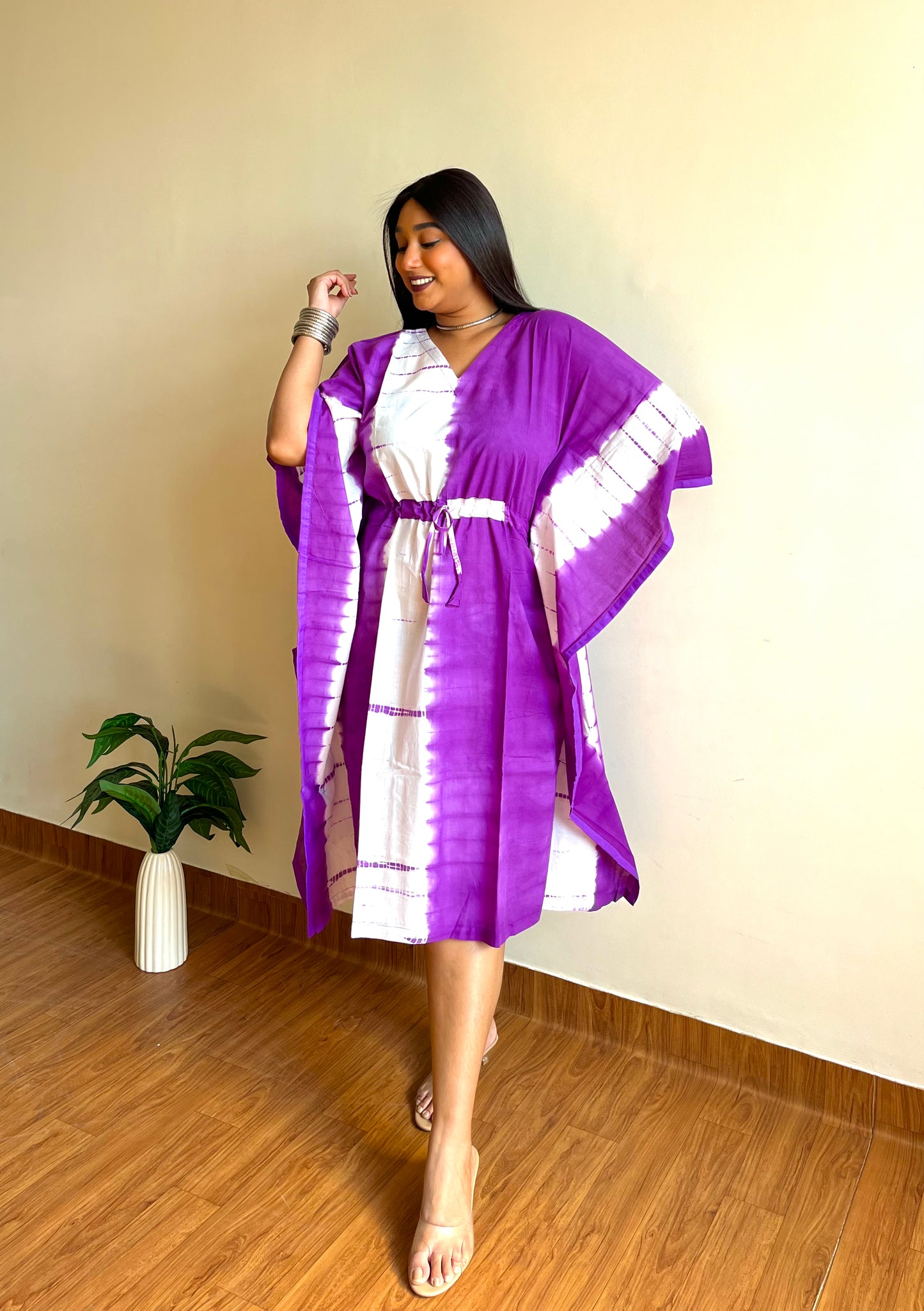 Purple Dye Kaftan